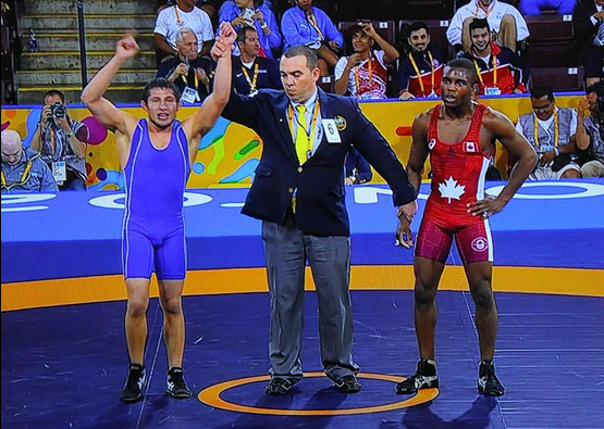 Toronto 2015: Cristóbal Torres sumó bronce en lucha grecorromana