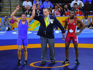 Toronto 2015: Cristóbal Torres sumó bronce en lucha grecorromana