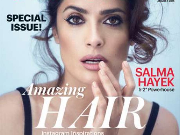 Salma Hayek Hace Sensual Desnudo Para Revista Allure Puranoticia Cl