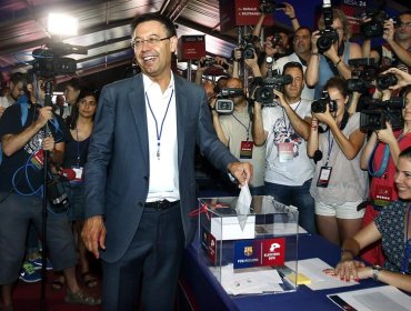 Josep Bartomeu es electo como el nuevo presidente del FC Barcelona con la mayoría absoluta de votos