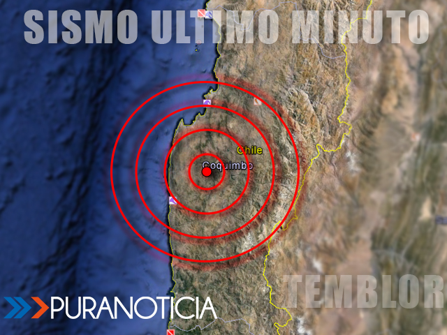 Sismo de 4,6 grados Richter se percibe en región de Coquimbo