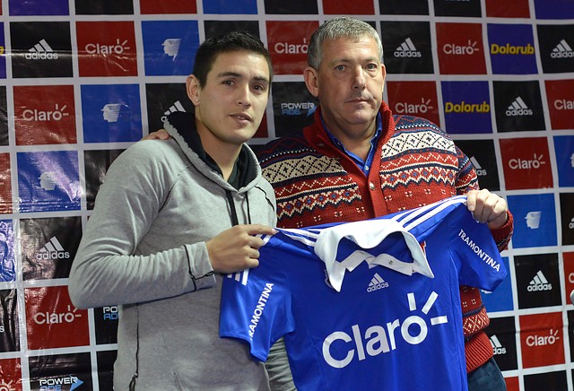 Matías Rodríguez fue presentado en su regreso a Universidad de Chile