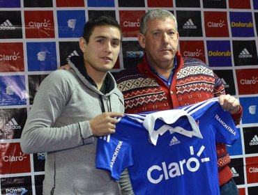 Matías Rodríguez fue presentado en su regreso a Universidad de Chile