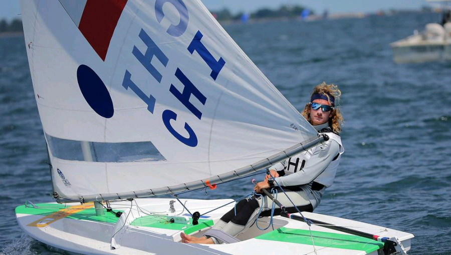 Velerista Andrés Ducasse sumó una nueva medalla de bronce para Chile