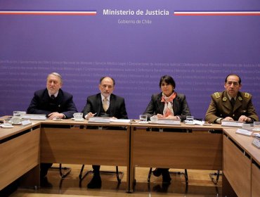 Ministra Blanco encabezó nueva reunión de comisión de justicia penal