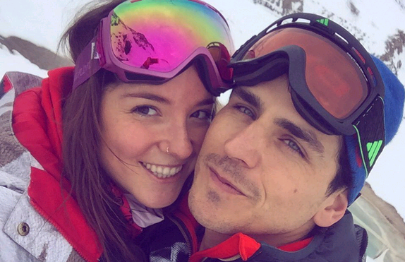 Pangal Andrade le salva la vida a Kel Calderón en peligrosa rutina en la nieve