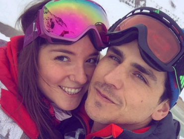 Pangal Andrade le salva la vida a Kel Calderón en peligrosa rutina en la nieve