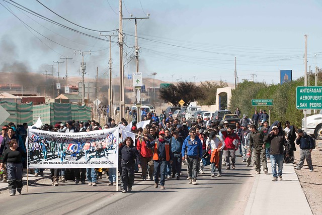 Trabajador muere baleado durante enfrentamiento de contratistas del Cobre con Carabineros