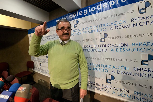 Jaime Gajardo asegura que Asamblea Nacional representa a todo el gremio docente