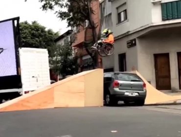 Video: La venganza de la rampa les enseña a no estacionar en accesos a discapacitados