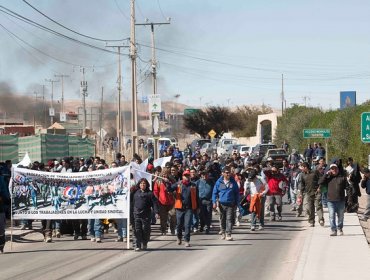 Trabajador muere baleado durante enfrentamiento de contratistas del Cobre con Carabineros