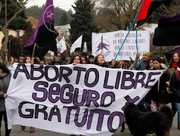 Marcha a favor del aborto libre reunió a 2.000 personas en Santiago