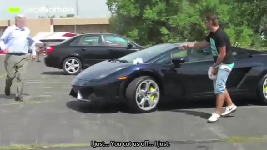 Video: Broma del Lamborghini sale terriblemente mal