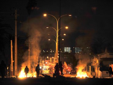 La Serena: Interrumpen el tránsito con barricadas por muerte de minero