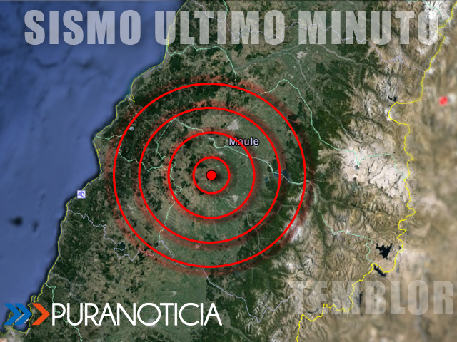 Sismo de 5 grados Richter se sintió en la zona central