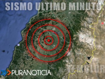 Sismo de 5 grados Richter se sintió en la zona central