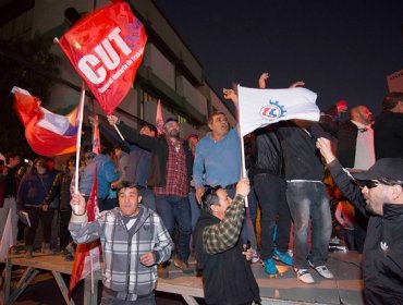 Calama: Contratistas se toman rutas mineras en nueva jornada de movilizaciones