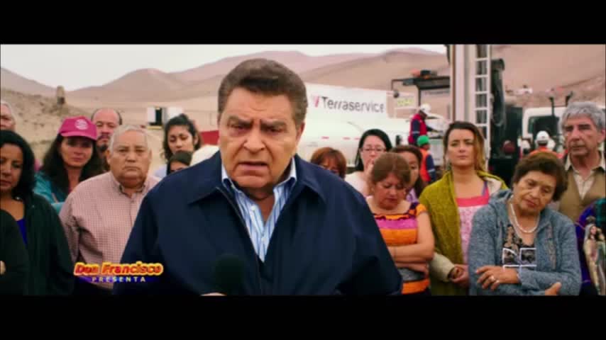 Video: Don Francisco y Maca Pizarro aparecen en nuevo trailer de “Los 33”