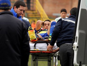 Copa Chile: Carvallo sufrió grave lesión de tobillo en Universidad de Concepción