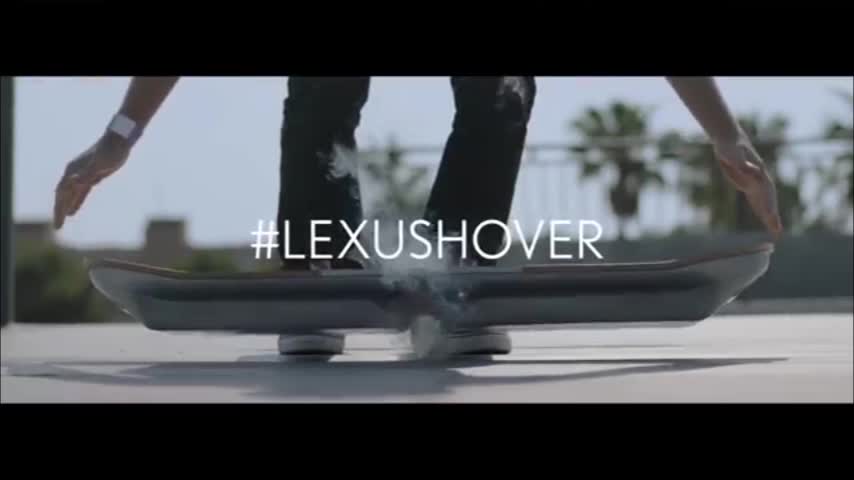 Video: Lexus confirma que el 5 de agosto llegará el skate de “Volver al Futuro”