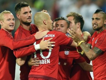 Supercopa alemana: Vidal cumplió un aceptable debut con la camiseta del Bayern