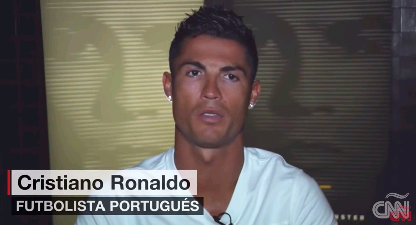 Cristiano Ronaldo abandona enfadado una entrevista