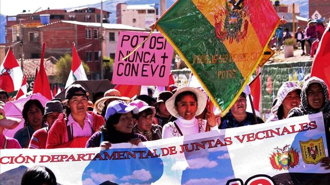 Concluye huelga en departamento boliviano de Potosí tras 27 días