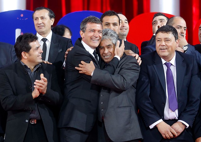 Antonio Banderas en pre estreno de 'Los 33': "Es el amor a la vida"