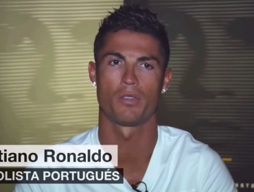 Cristiano Ronaldo abandona enfadado una entrevista