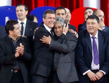 Antonio Banderas en pre estreno de 'Los 33': "Es el amor a la vida"