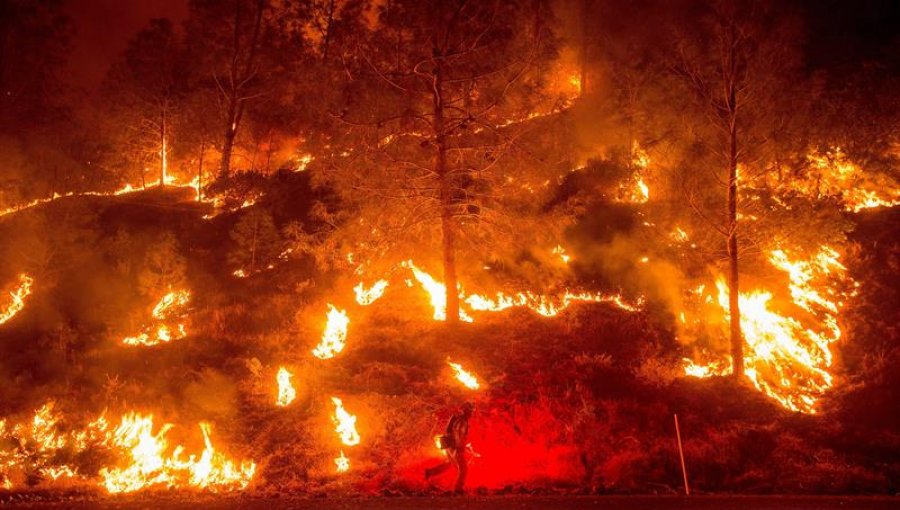 Incendios en California dejan un muerto y fuerzan miles de evacuaciones