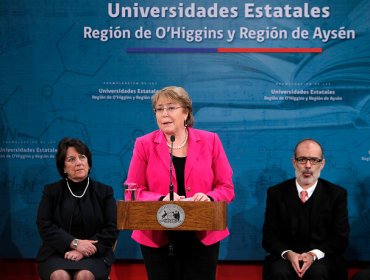 Universidades estatales de O’Higgins y Aysén recibirían primeros alumnos el 2017