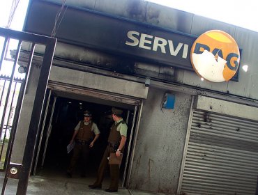 Roban más de 30 millones de pesos desde un Servipag en supermercado de Temuco