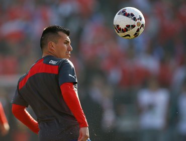 Gary Medel cumple 28 años y lo celebra con algunos compañeros del Inter