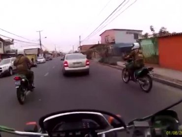 Video: Mira como terminó esta espectacular persecución policial en Arica