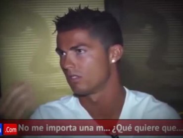 Video: Mira la enfadada reacción de Cristiano Ronaldo cuando le consultan por la FIFA