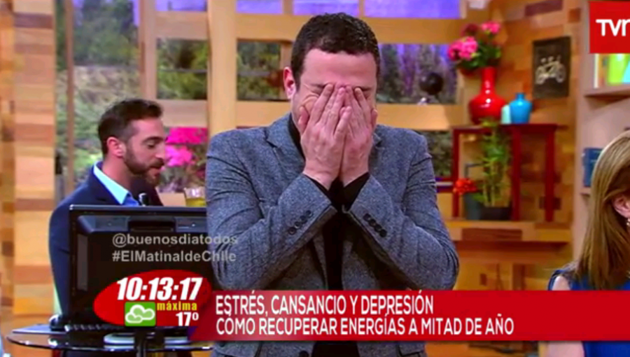 La divertida frase de Daniel Valenzuela que desató risas en el Buenos Días a Todos
