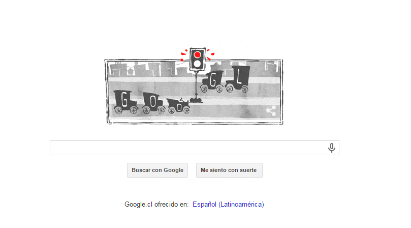 Google rinde homenaje al primer semáforo eléctrico de la historia