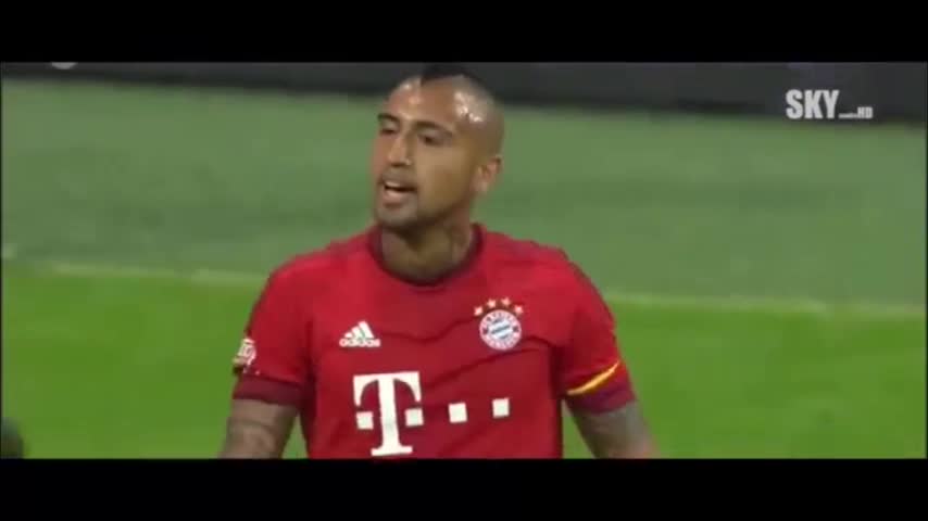 Video: Mira como jugó Arturo Vidal en su segundo partido por el Bayern