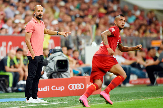 Vidal volvió a destacar como titular en victoria del Bayer ante el Real Madrid