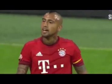 Video: Mira como jugó Arturo Vidal en su segundo partido por el Bayern