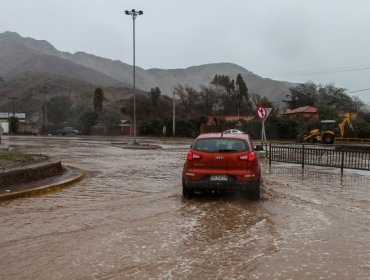 Onemi declara alerta en la Región de Atacama ante el sistema frontal