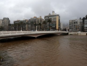 Viña del Mar: Aumenta la preocupación por la crecida del Marga Marga