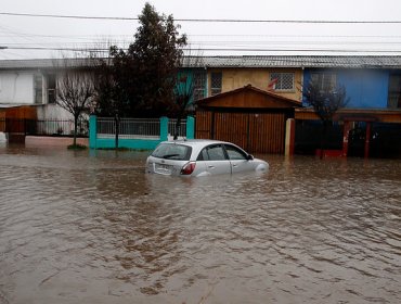 Onemi cifra en 38 los damnificados por el frente de mal tiempo en el país