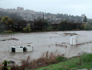 Alcaldesa de Viña del Mar llamó a la calma por el estero Marga Marga