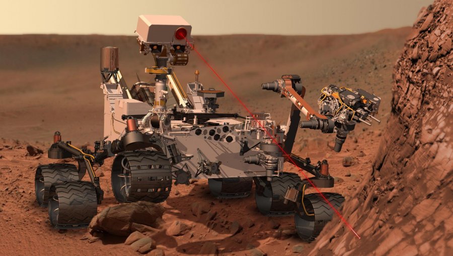 El robot Curiosity cumple tres años en Marte