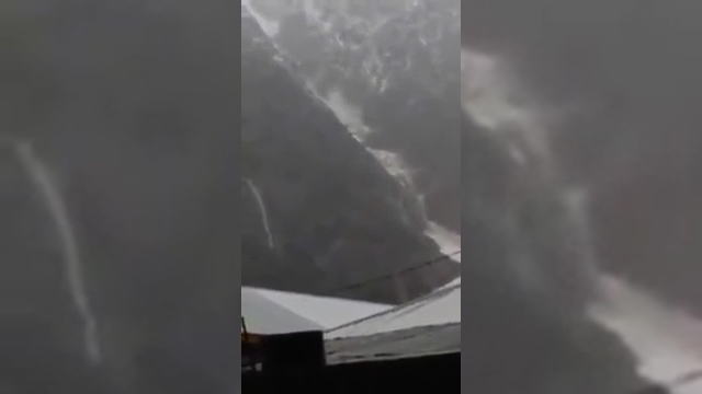 Video: Impresionantes imágenes de aluvión en Cajón del Maipo