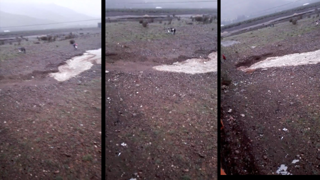 Video: En Cabildo se alegran de la crecida del río Ligua luego de gran sequía