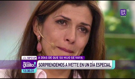 Ivette Vergara no pudo contener las lágrimas con emotiva carta de su hijo