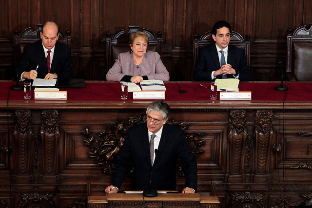 Bachelet inauguró foro interamericano de presidentes de Parlamentos